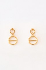 Boucles d'oreilles minimalistes "Bianca"