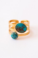 Bague "Francesca" Turquoise