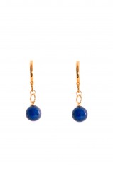 Boucles d'oreilles  "Paola" Lapis Lazuri