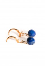 Boucles d'oreilles  "Paola" Lapis Lazuri