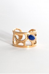 Bague "Savéria" Lapis Lazuri