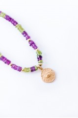 Collier "Lucia" amethyste