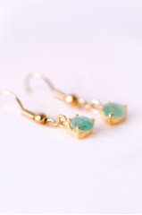 Boucles d'oreilles "Chiara"  amazonite