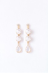 Boucles d'oreilles "stella" cristal