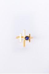 Bague "Santa" lapis lazuli