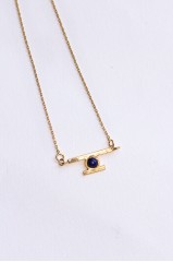 collier "Santa" lapis lazuli