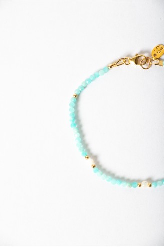 Bracelet "lucia" apatite